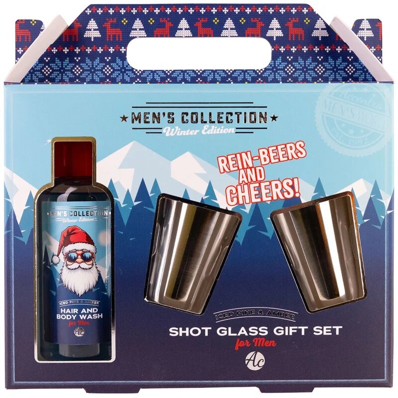 Accentra Men's Collection Winter Edition darilni set za moške dišave Iced Pine & Amber