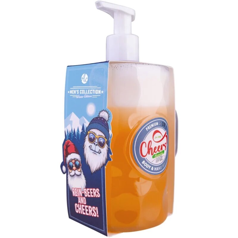 Accentra Men's Collection Winter Edition gel za prhanje za telo in lase za moške 720 ml