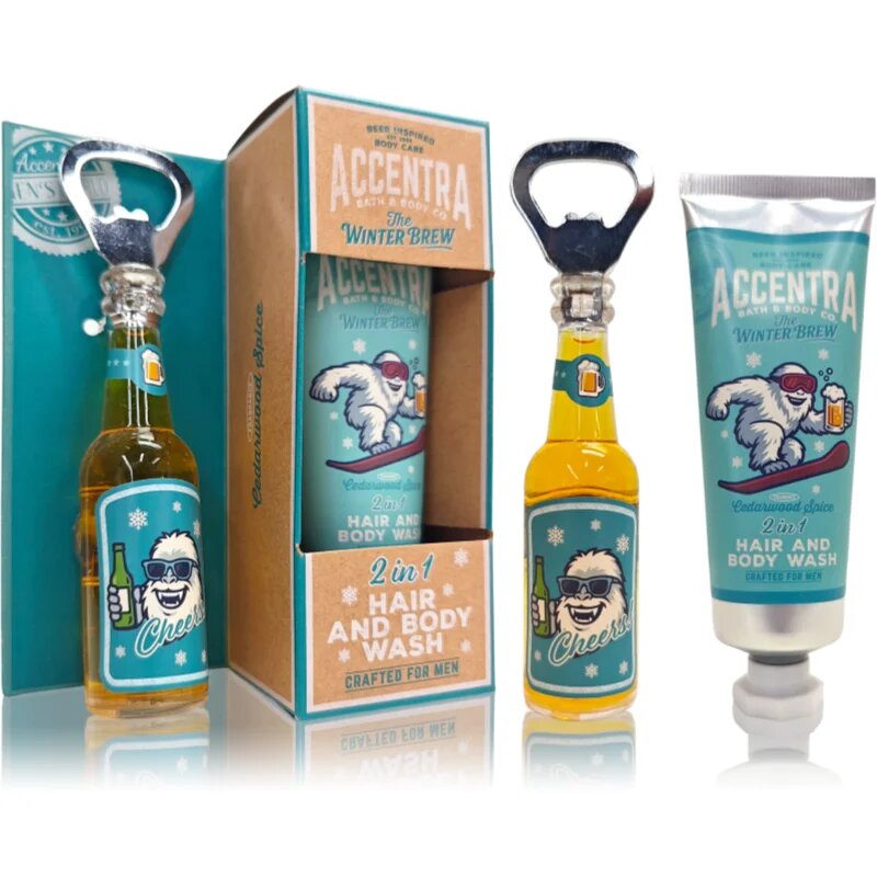 Accentra The Winter Brew Gift set darilni set za moške 1 kos