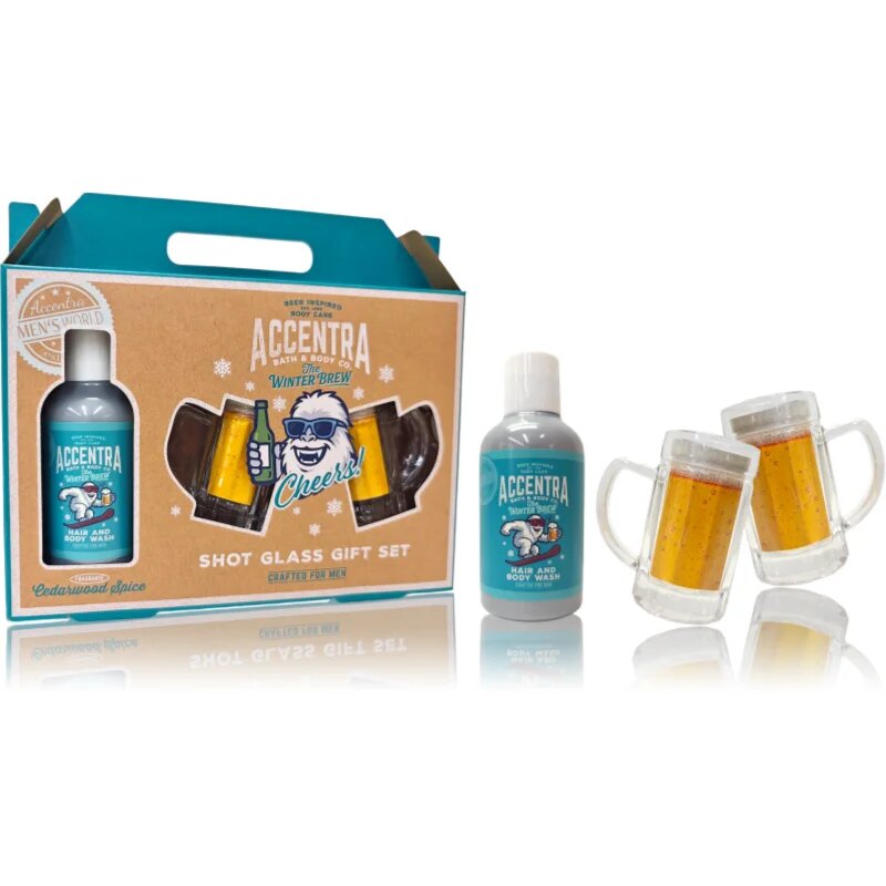 Accentra The Winter Brew Shot Glass Gift Set darilni set za moške
