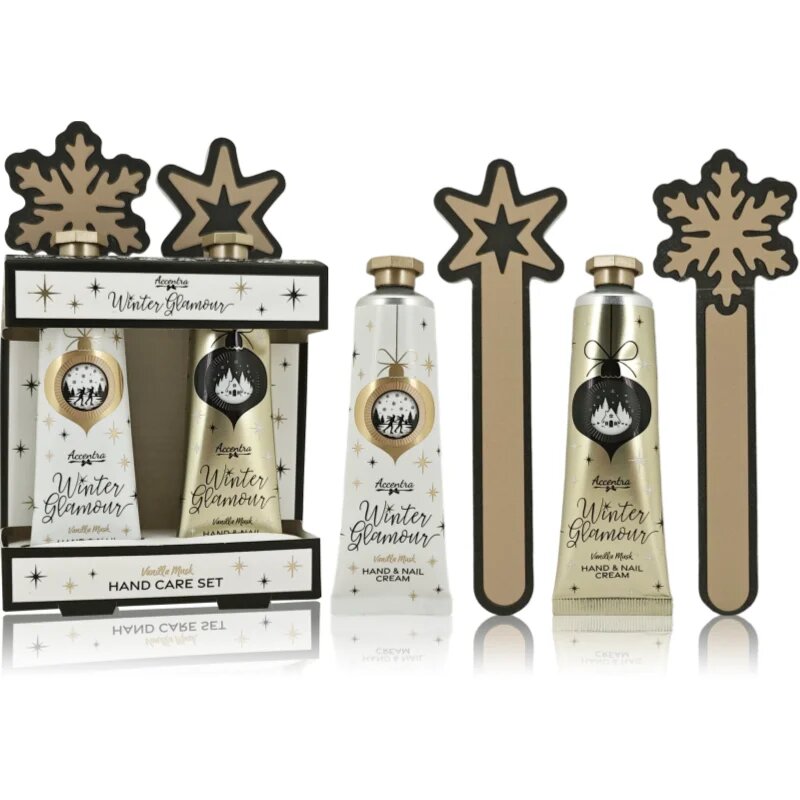 Accentra Winter Glamour Hand Care Set darilni set za roke in nohte 1 kos