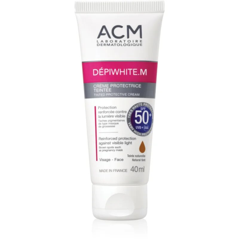 ACM Dépiwhite M tonirana zaščitna krema SPF 50+ 40 ml