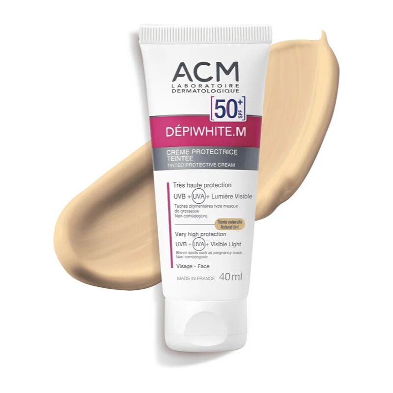 ACM Dépiwhite M tonirana zaščitna krema SPF 50+ 40 ml