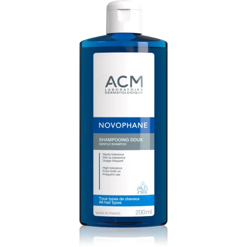 ACM Novophane Gentle Shampoo ekstra nežen šampon za vse tipe las 200 ml