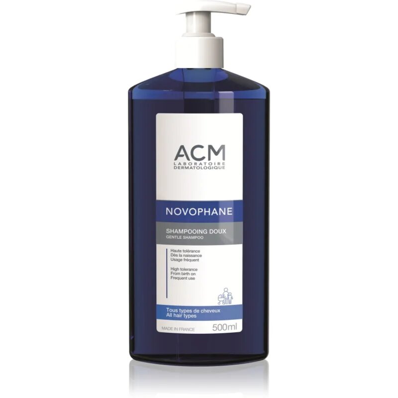 ACM Novophane Gentle Shampoo ekstra nežen šampon za vse tipe las 500 ml