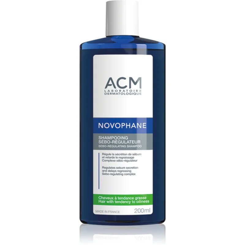 ACM Novophane šampon za mastne lase in lasišče 200 ml