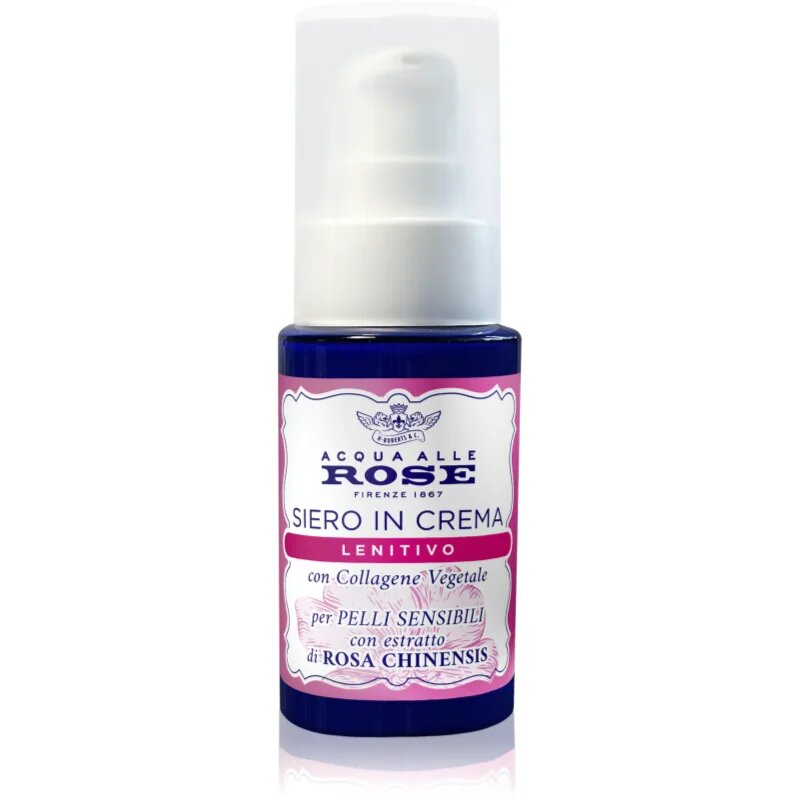Acqua Alle Rose Lenitiva pomirjajoči serum z vlažilnim učinkom 30 ml