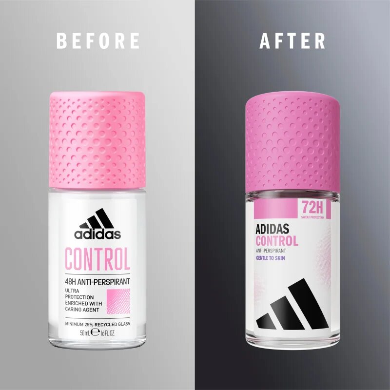 Adidas Cool & Care Control deodorant roll-on za ženske 50 ml