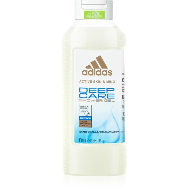 Adidas Deep Care negovalni gel za prhanje s hialuronsko kislino 400 ml