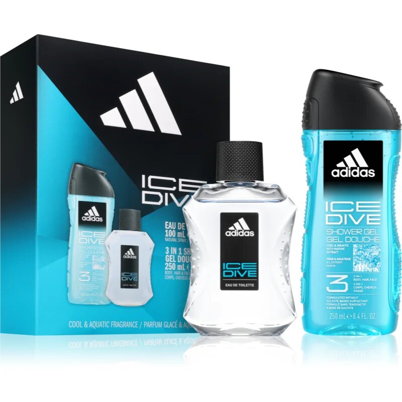 Adidas Ice Dive darilni set za moške