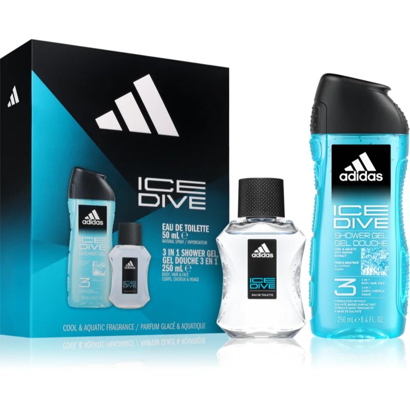 Adidas Ice Dive darilni set za moške