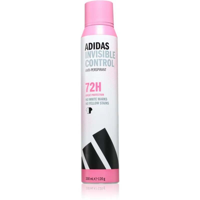 Adidas Invisible Control antiperspirant proti belim madežem 200 ml
