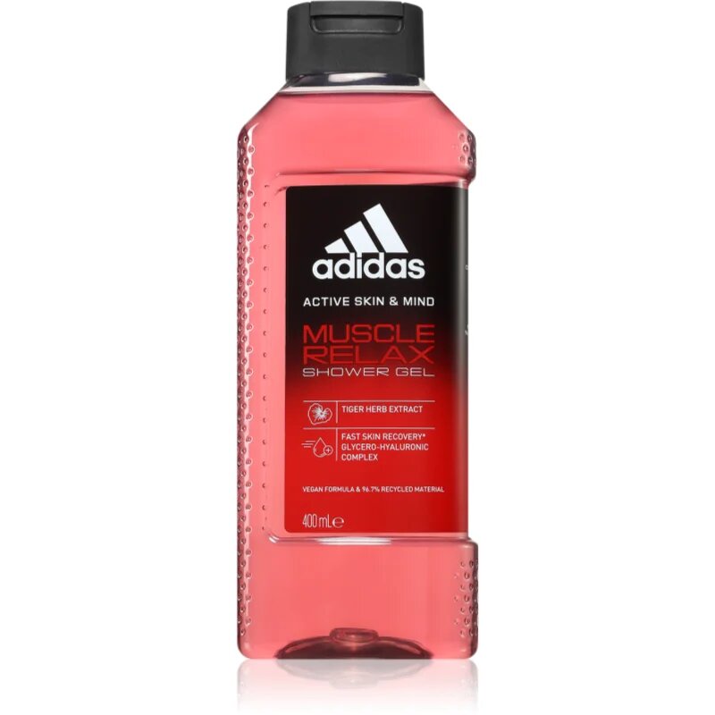 Adidas Muscle Relax gel za prhanje za moške 400 ml