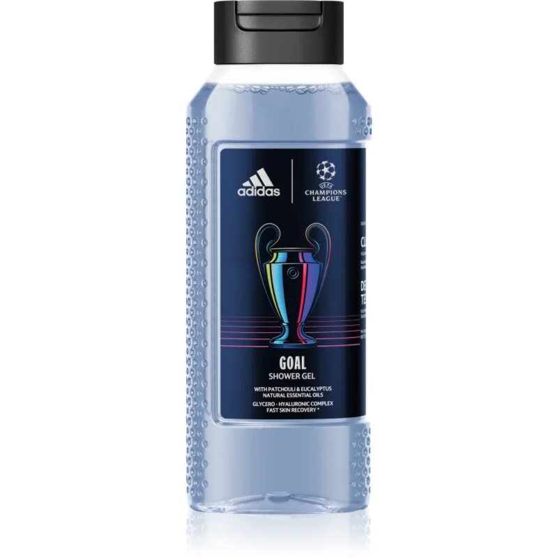 Adidas UEFA Champions League Goal osvežujoč gel za prhanje za moške 250 ml