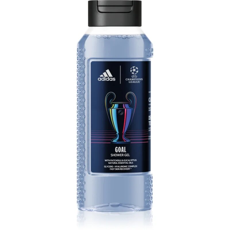 Adidas UEFA Champions League Goal osvežujoč gel za prhanje za moške 400 ml