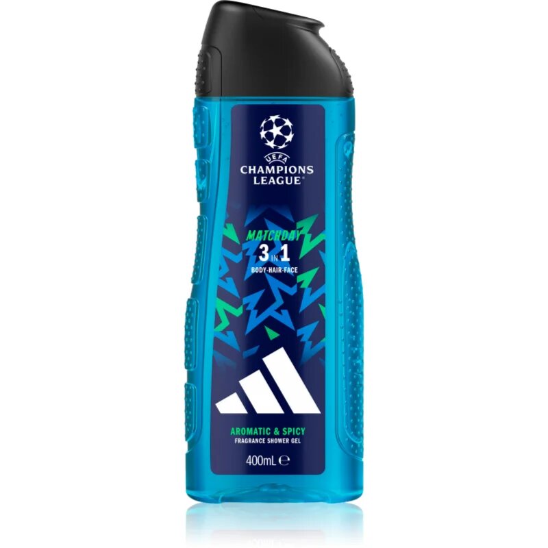Adidas UEFA Champions League Matchday parfumirani gel za prhanje za moške 400 ml