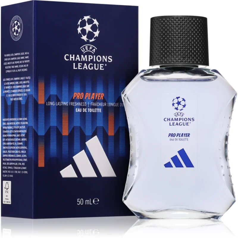 Adidas UEFA Champions League Pro Player toaletna voda za moške 50 ml
