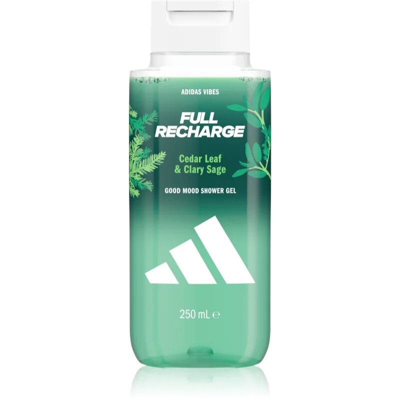 Adidas Vibes Full Recharge gel za prhanje uniseks 250 ml