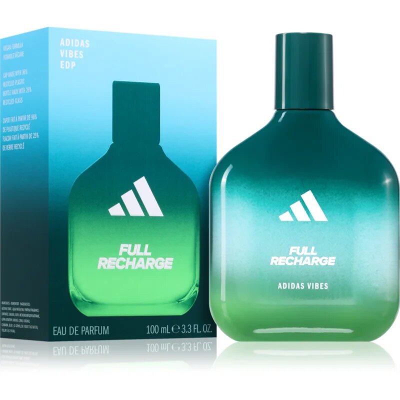 Adidas Vibes Full Recharge parfumska voda uniseks 100 ml