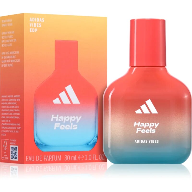 Adidas Vibes Happy Feels parfumska voda uniseks 30 ml