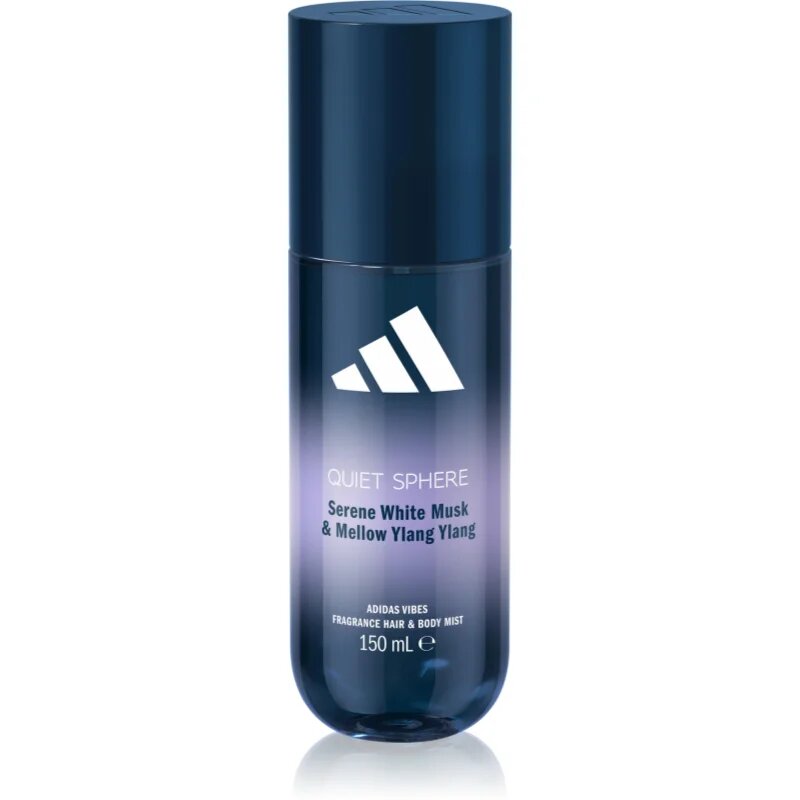 Adidas Vibes Quiet Sphere odišavljeno pršilo za telo in lase za ženske 150 ml