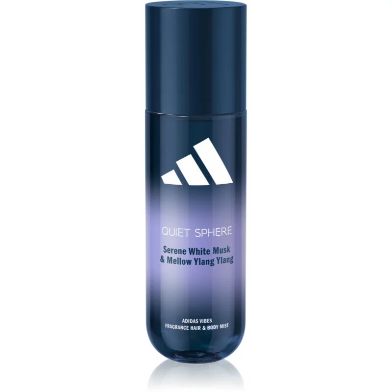Adidas Vibes Quiet Sphere odišavljeno pršilo za telo in lase za ženske 236 ml