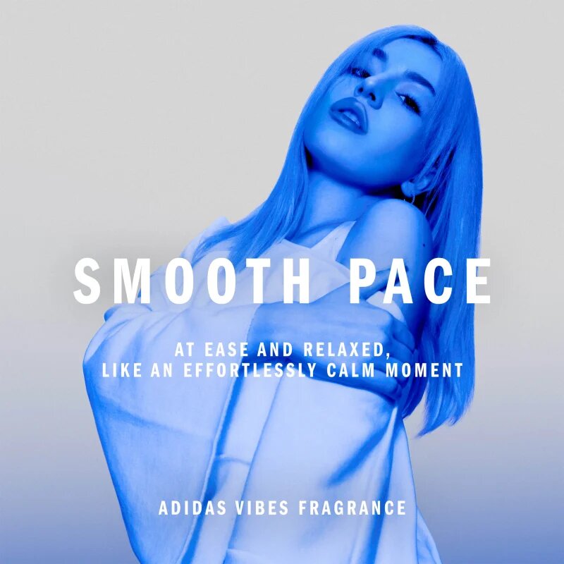 Adidas Vibes Smooth Pace parfumska voda uniseks 50 ml