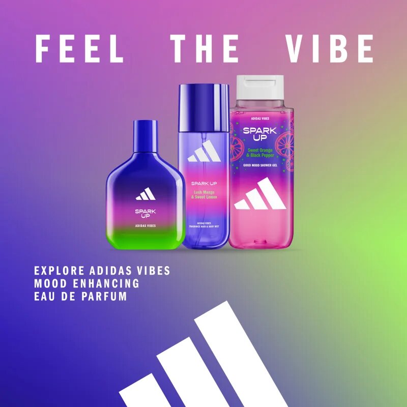 Adidas Vibes Spark Up gel za prhanje uniseks 400 ml