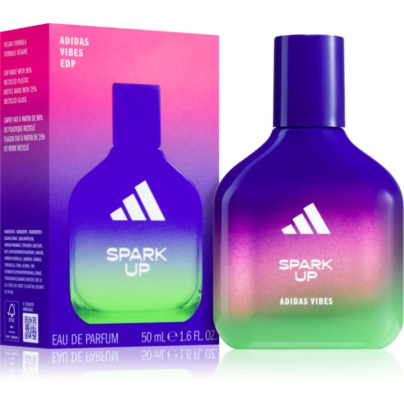 Adidas Vibes Spark Up parfumska voda uniseks 50 ml