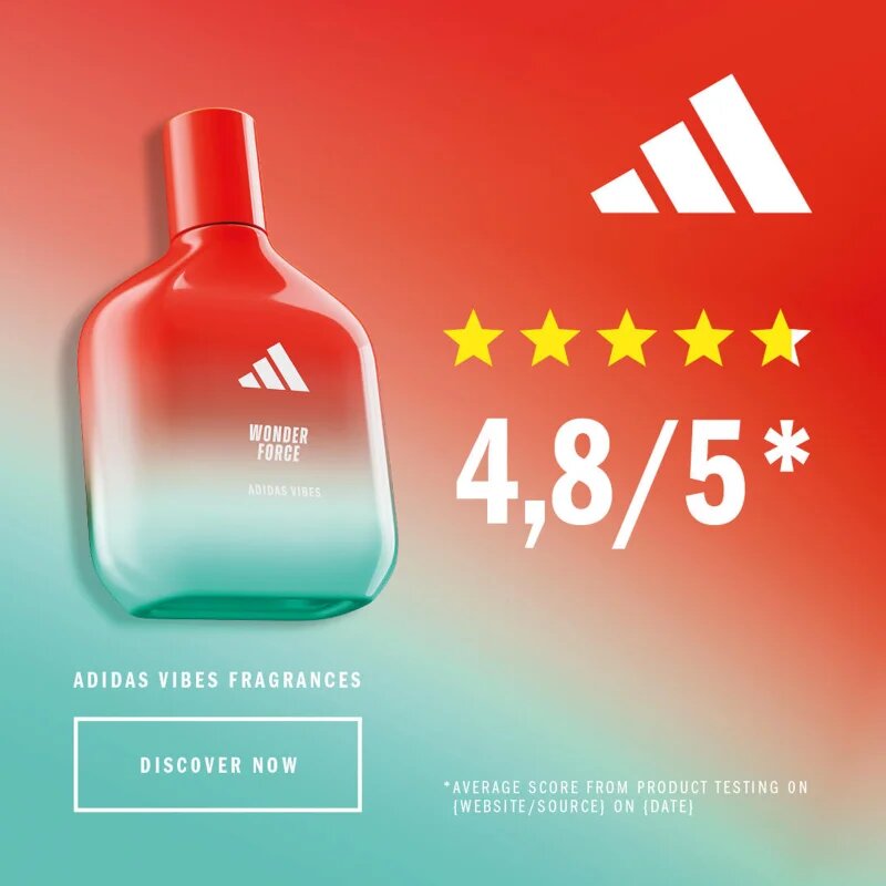Adidas Vibes Wonder Force parfumska voda uniseks 50 ml