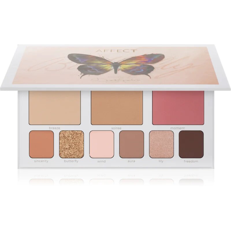 Affect Butterfly Makeup Palette večnamenska paleta za obraz 302 g