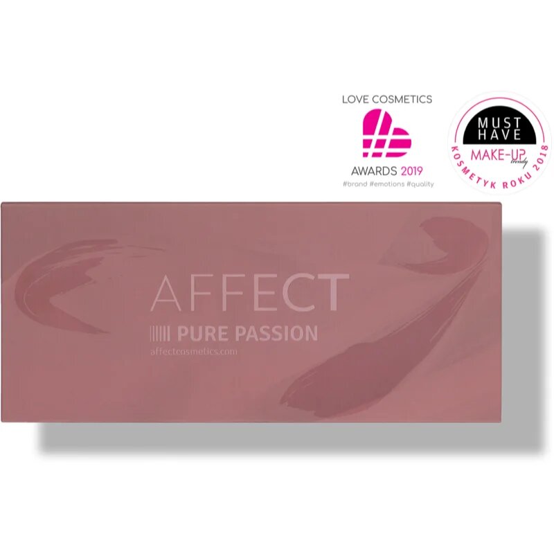 Affect Pressed Eyeshadow Palette paleta senčil za oči odtenek Pure Passion 10x2 g