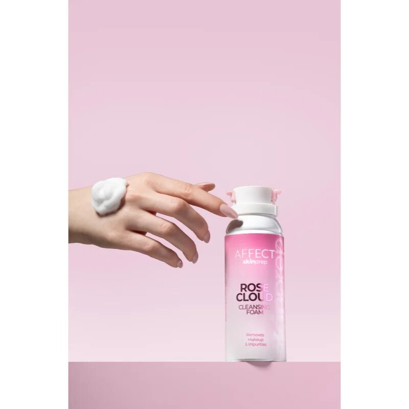 Affect Rose Cloud globinsko čistilna pena za obraz 150 ml