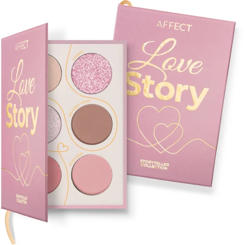 Affect Storyteller Colletion Love Story paleta senčil za oči 6x2 g