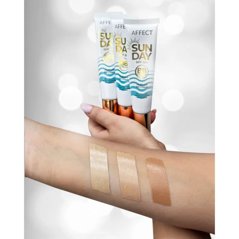 Affect SunDay vlažilna BB krema SPF 50+ odtenek Medium 30 ml