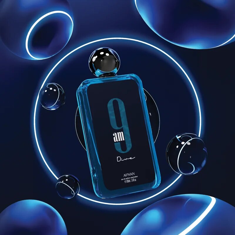 Afnan 9 AM Dive parfumska voda uniseks 100 ml