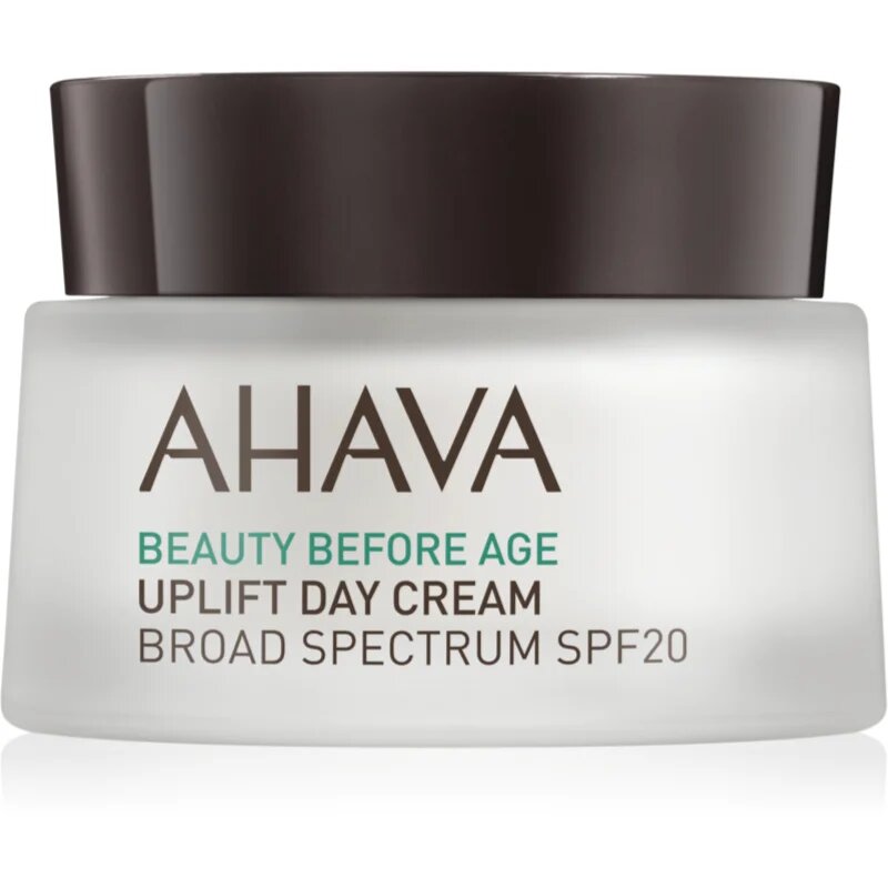 Ahava Beauty Before Age lifting krema za posvetlitev in zgladitev kože SPF 20 50 ml