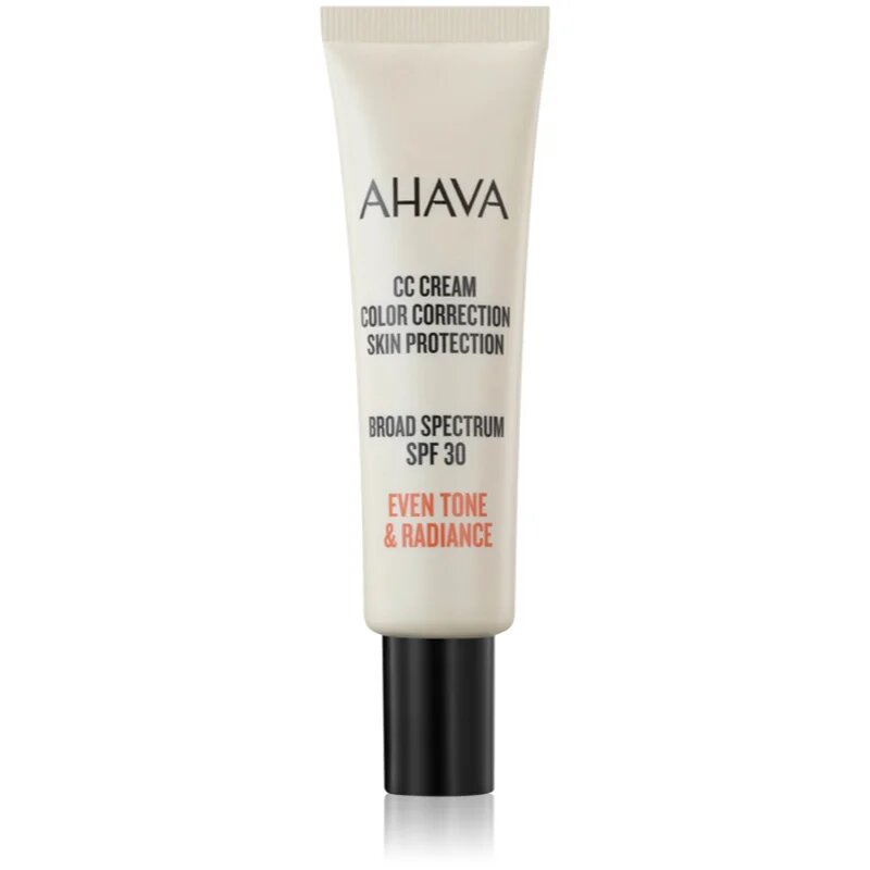Ahava CC Cream Color Correction CC krema za poenotenje tona kože SPF 30 30 ml