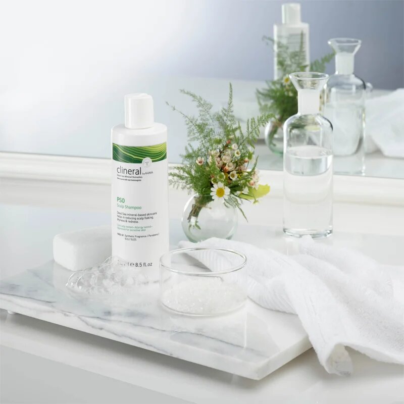 Ahava Clineral PSO pomirjujoči šampon za suho in srbeče lasišče 250 ml