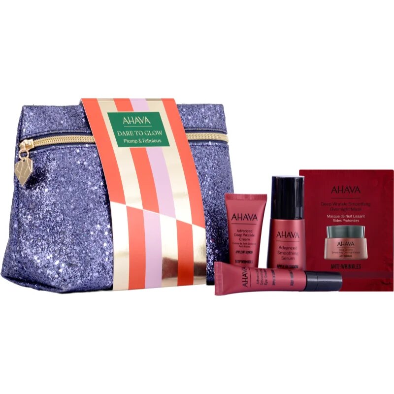 Ahava Dare to Glow Plump & Fabulous darilni set za pomladitev kože