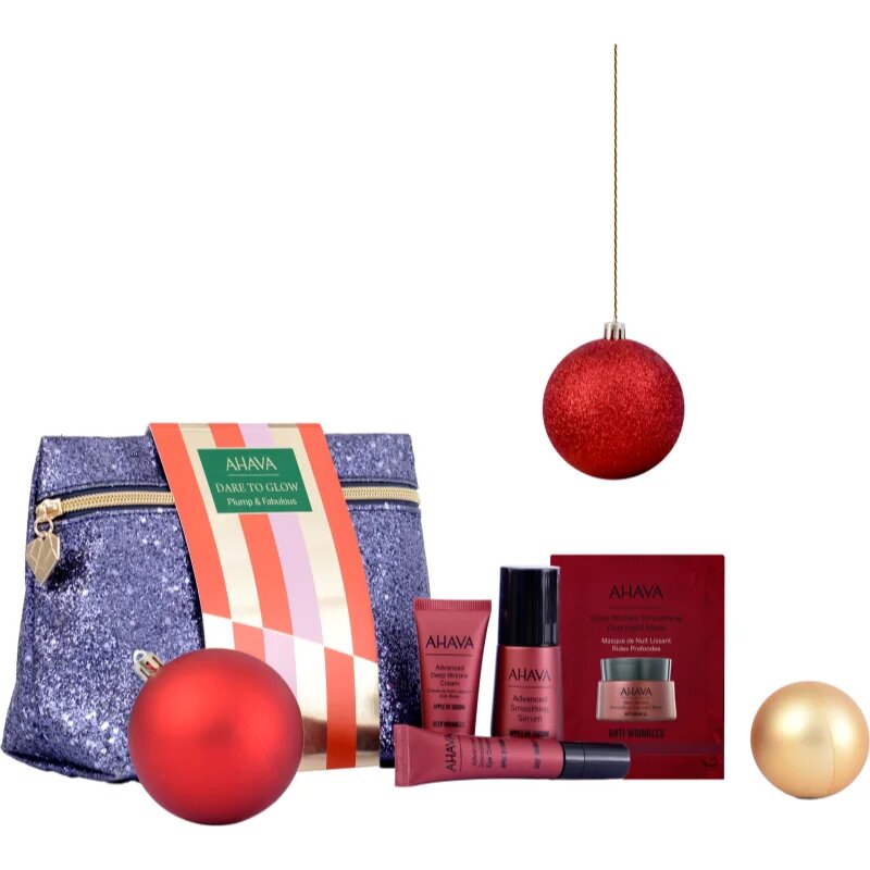 Ahava Dare to Glow Plump & Fabulous darilni set za pomladitev kože