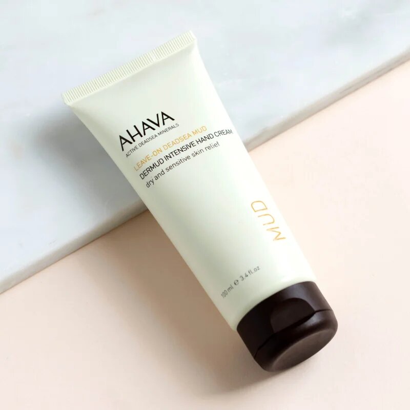 Ahava Dead Sea Mud intenzivna krema za roke za suho in občutljivo kožo 100 ml