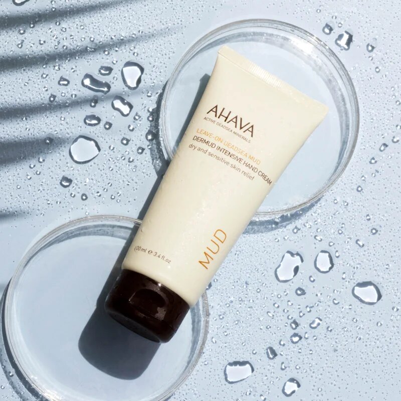 Ahava Dead Sea Mud intenzivna krema za roke za suho in občutljivo kožo 100 ml