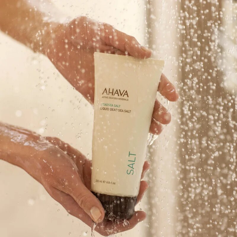 Ahava Dead Sea Salt tekoča sol iz Mrtvega morja z regeneracijskim učinkom 200 ml