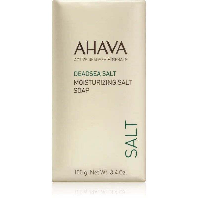 Ahava Dead Sea Salt vlažilno milo s soljo iz Mrtvega morja 100 g
