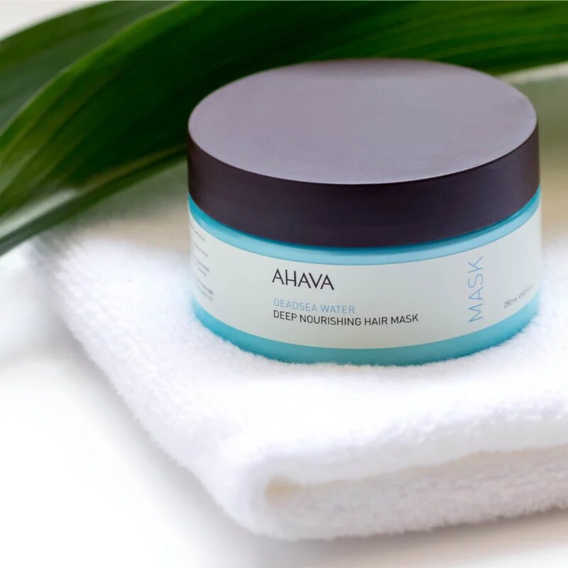 Ahava Dead Sea Water globinsko hranilna maska za lase 220 ml