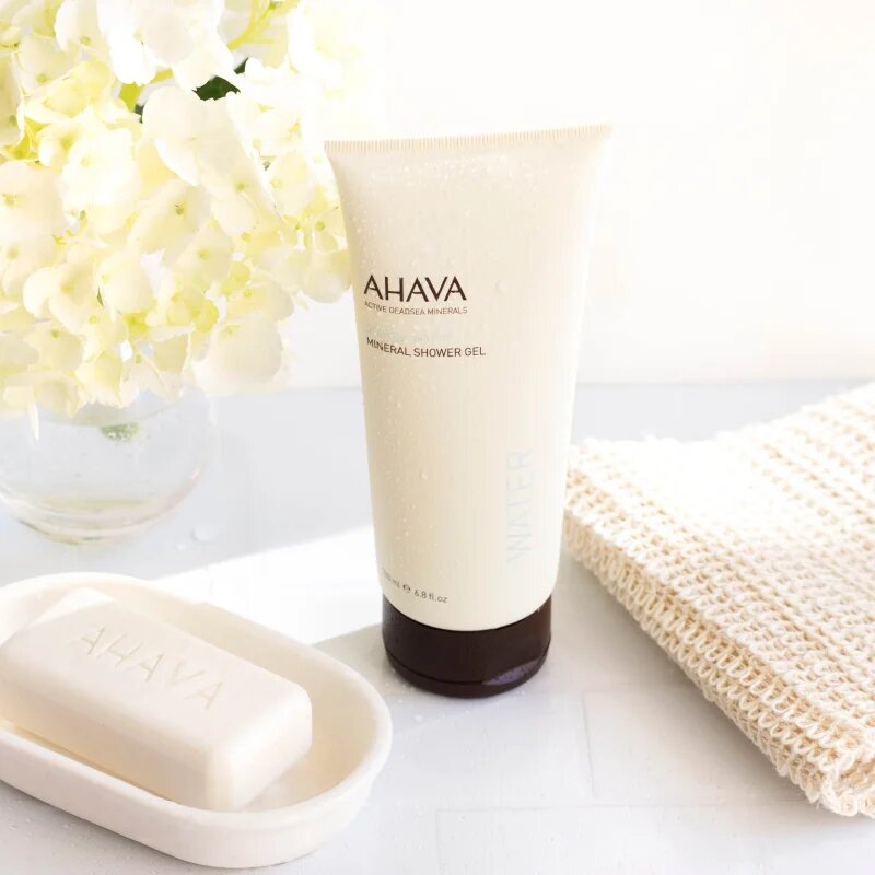 Ahava Dead Sea Water mineralni gel za prhanje z vlažilnim učinkom 200 ml