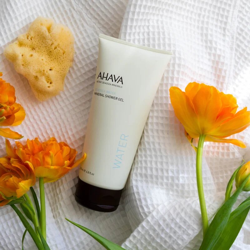 Ahava Dead Sea Water mineralni gel za prhanje z vlažilnim učinkom 200 ml