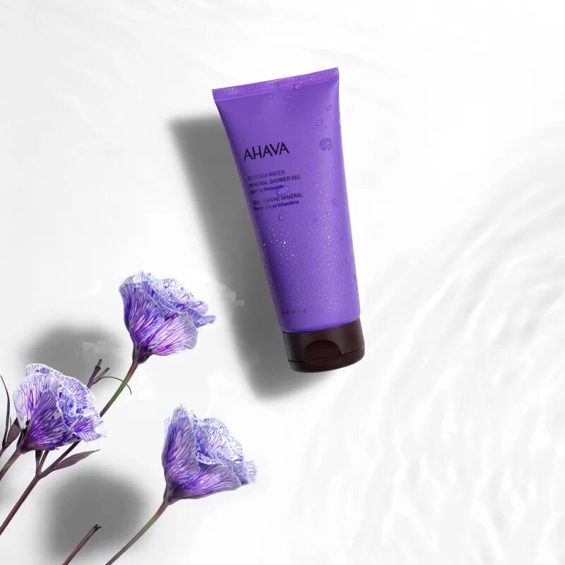 Ahava Dead Sea Water Spring Blossom mineralni gel za prhanje 200 ml