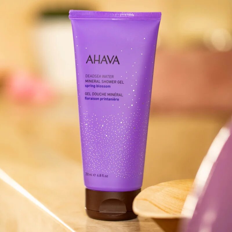 Ahava Dead Sea Water Spring Blossom mineralni gel za prhanje 200 ml